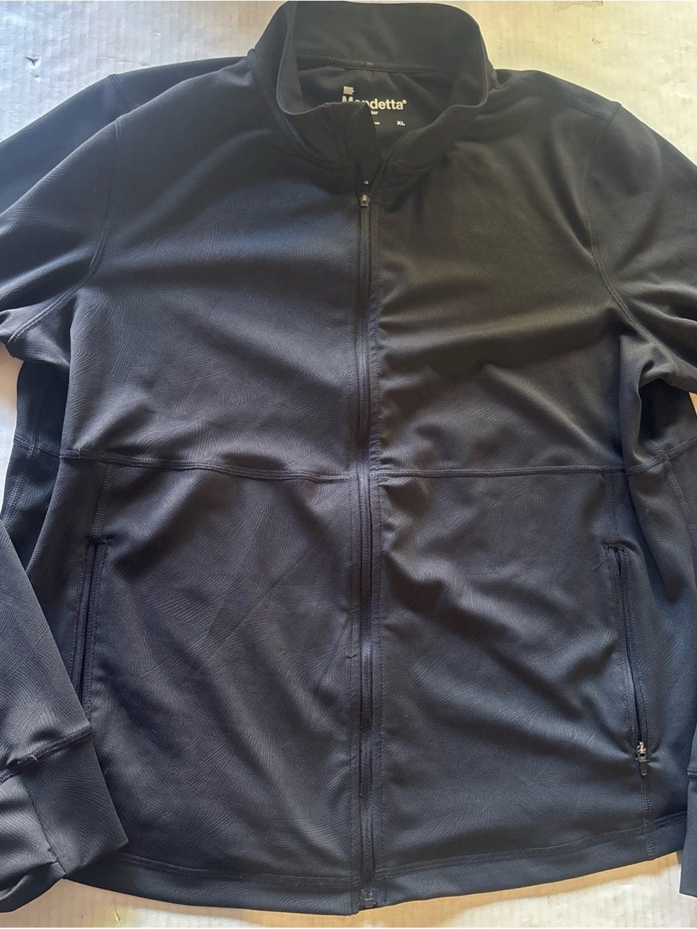 Mondetta Black Full-Zip Performance Jacket